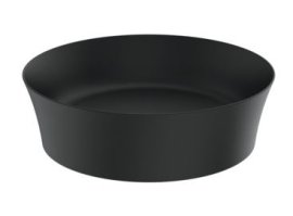 Praustuvas-dubuo Ideal Standard Ipalyss Round, matmenys: 400x400mm, juodas matinis