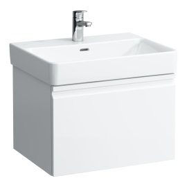 Spintelė praustuvui Laufen PRO S 570x450x390 mm, 2 stalčiai (išorinis ir vidinis), tinka praustuvui 810963, spalva - balta