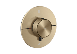 Dekoratyvinė dalis AXOR ShowerSelect ID termostatiniam maišytuvui, 2 funkcijų, šlifuotos bronzos spalvos (Brushed Bronze)
