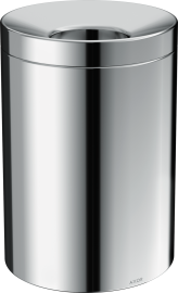 Atvira šiukšliadėžė AXOR Universal Circular, 5 l, chromo spalva
