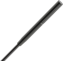 Rankinė dušo galvutė HANSGROHE Pulsify S 100, 1 srovės, EcoSmart, spalva - šlifuoto juodo chromo (brushed black chrome)