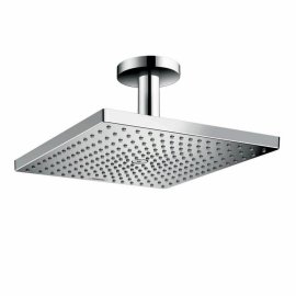 Dušo galva su laikikliu iš lubų HANSGROHE Raindance E 300, 1 srovės, spalva - chromo (chrome)