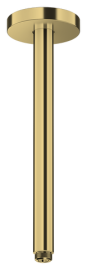 Laikiklis iš lubų dušo galvai AXOR ShowerSolutions, 300 mm, poliruoto aukso spalvos (Polished Gold Optic)