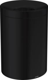 Atvira šiukšliadėžė AXOR Universal Circular, 5 l, matinė juoda