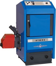 Katilas Atmos D14P; 4-14kW (tinka kūrenti tik medienos granulėmis)