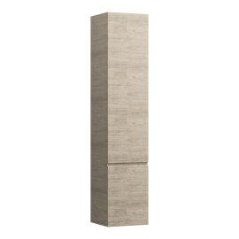 Aukšta spintelė Laufen PRO S 350x335x1650 mm, 1 durelės, lankstai dešinėje, 4 lentynėlės, spalva - šviesus ąžuolas