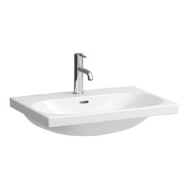 Praustuvas Laufen LUA 650x460x180 mm, su 1 anga maišytuvui viduryje