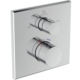 Dekoratyvinė dalis vonios/dušo maišytuvui Ideal Standard Ceratherm C100, termostatinė, spalva - chromas