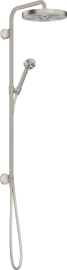 Dušo sistema AXOR One, potinkiniam montavimui, su 280 1jet lietaus dušo galva, nerūdijančio plieno spalvos (Stainless Steel Optic) 