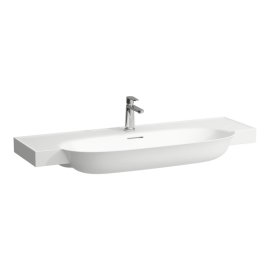 Praustuvas Laufen THE NEW CLASSIC 1200x480x75 mm, baldinis, su 1 anga maišytuvui viduryje