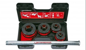 Rankinis sriegimo komplektas ROTHENBERGER Super Cut set 1/2"-1.1/4"