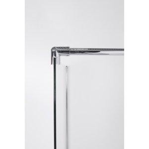 Dušo sienelė Brasta Glass EMA 895-908x2000 pilkas stiklas