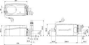Perpumpavimo stotelė nuotekoms Grundfos Sololift2 D-2; 0,28kW