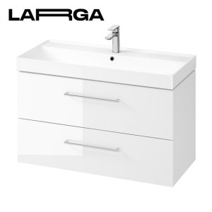Spintelė apatinė Larga 100cm balta blizgi