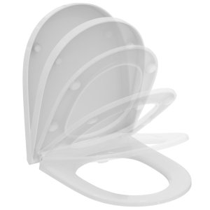 Unitazo dangtis IDEAL STANDARD i.Life O, lėto uždarymo mechanizmas