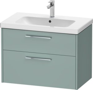 Spintelė D-Code pakabinama 784x460, Fjord Green spalva, chromuotos rankenėlės 