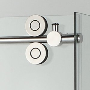 Šoninė dušo sienelė ROTH KINEDOOR LINE KIB/900 su brillant spalvos profiliu ir skaidriu stiklu