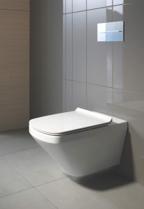 Pakabinamas unitazas DURAVIT Durastyle Rimles su paslėptais tvirtinimais