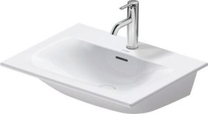 Praustuvas Duravit Viu 630x490, 1skylė maišytuvui 