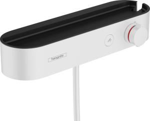 Termostatinis dušo maišytuvas HANSGROHE ShowerTablet Select 400, spalva - balta matinė
