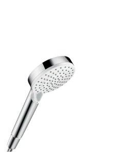 Rankinė dušo galva HANSGROHE Crometta 100, Vario, EcoSmart, spalva - balta/chromo (white/chrome)