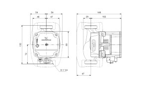 Siurblys ALPHA1 L 20-40 130 1x230V 50Hz 6H