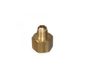 Sujungimas žalvarinis 1/2 SAE-3/8 SAE - F