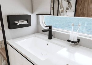 Dantų šepetėlių laikiklis Hansgrohe AddStoris, matinės juodos spalvos