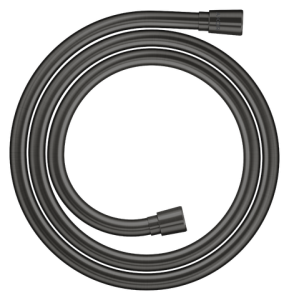 Dušo žarna AXOR ShowerSolutions, 1,6 m, metalo efektas, kūginės jungtys, šlifuoto juodo chromo spalvos (Brushed Black Chrome)