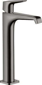 Pastatomo praustuvo maišytuvas AXOR Citterio E 250 su dugno vožtuvu, poliruoto juodo chromo spalvos (Polished Black Chrome)