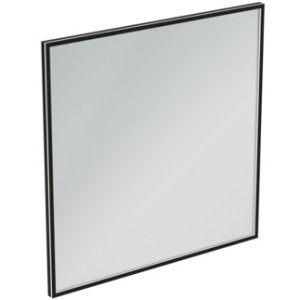 Veidrodis Ideal Standard Conca, 1200x1200x38mm, su LED apšvietimu, juodas rėmas