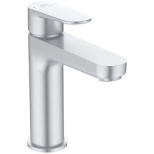 Maišytuvas praustuvui Ideal Standard Cerafine O, H120, su click clack dugno vožtuvu, spalva - silver