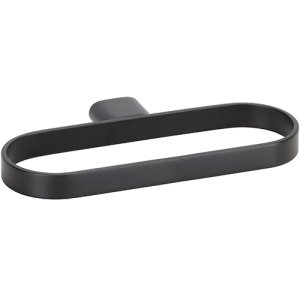 Žiedinė rankšluosčių pakaba Bemeta Organic black
