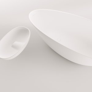 Vonia PAA BELLA OVO 1700x800, Silkstone