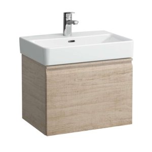 Spintelė praustuvui Laufen PRO S 570x450x390 mm, 1 stalčius, tinka praustuvui 810963, spalva - šviesus ąžuolas