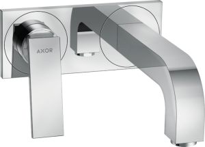 Praustuvo maišytuvas AXOR Citterio 220 mm, iš sienos, chromo spalvos