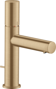 Praustuvo maišytuvas AXOR Uno zero handle 110, su svirtiniu (pop-up) dugno vožtuvu, šlifuotos bronzos spalvos (Brushed Bronze)