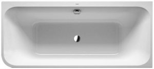 Vonia DURAVIT Happy D2 180x80 cm su panele ir kojomis, dešinė