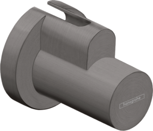 dangtelis dekoratyvinis kampiniam ventiliui, brushed black chrome
