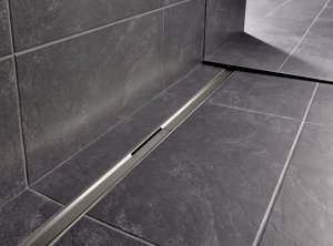 Dušo latako grotelės Geberit CleanLine80, 130 cm, poliruotas/šveistas plienas 