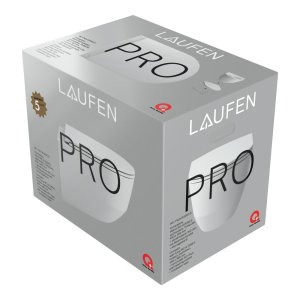 Pakabinamas unitazas LAUFEN PRO compact, Rimless, su lėtai užsidarančiu dangčiu