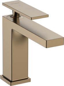 Praustuvo maišytuvas HANSGROHE Tecturis E 110 CoolStart EcoSmart+, su dugno vožtuvu, spalva - šlifuotos bronzos (brushed bronze)