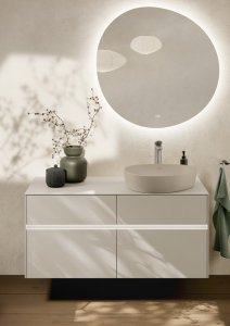 Veidrodis VILLEROY&BOCH Antao Asimetrinis 900x885 LED