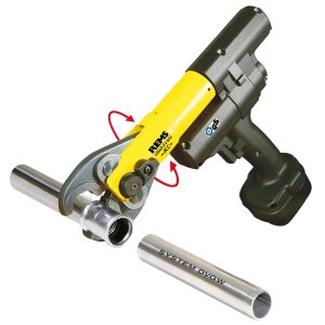 Akumuliatorinis presas REMS Mini-Press ACC Dn3/8"-1.1/4" (10-40mm)