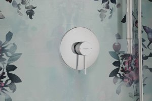 Dekoratyvinė dalis potinkiniam dušo maišytuvui HANSGROHE Zesis S, spalva - chromo (chrome)