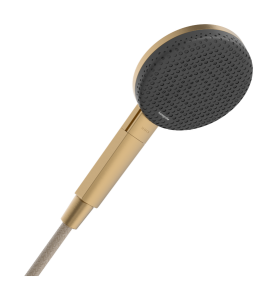 Rankinė dušo galva HANSGROHE Raindance Alive Select S 125, 3 srovių, spalva - šlifuotos bronzos (brushed bronze)