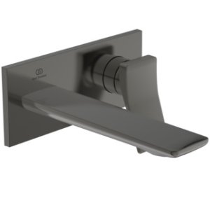 Praustuvo maišytuvas Ideal Standard iš sienos Conca, snapo ilgis 180mm, spalva - Magnetic Grey
