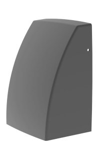 Dangtelis priešvėjinis 150x150 grotelėms antracito