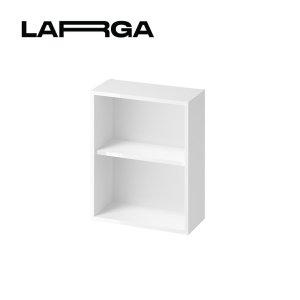 Lentyna apatinė šoninė modulinė 20cm balta