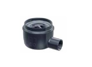 Trapo korpusas Easy Flow horizontalus DN50 su membrana